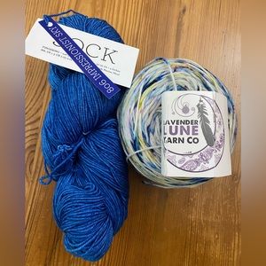 Fingering weight yarn